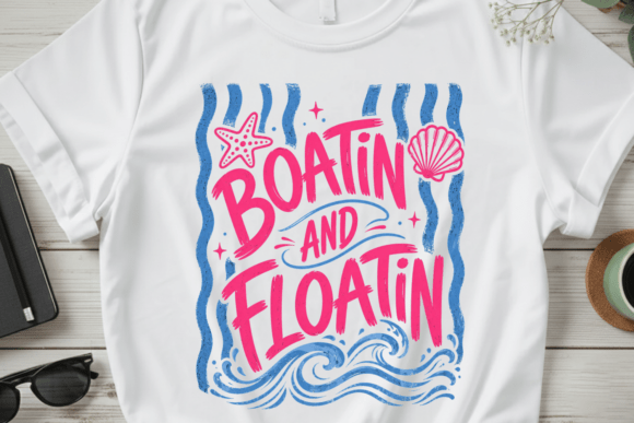 Boatin and Floatin: Elevate Summer Designs with Playful Typography