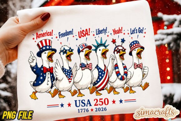 Designing with Humor: The Patriotic Goose in Modern Graphics