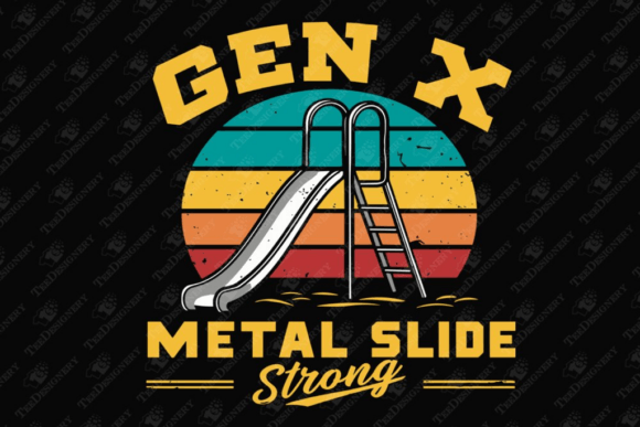Gen X Metal Slide: Strong Nostalgia Meets Perfect Design