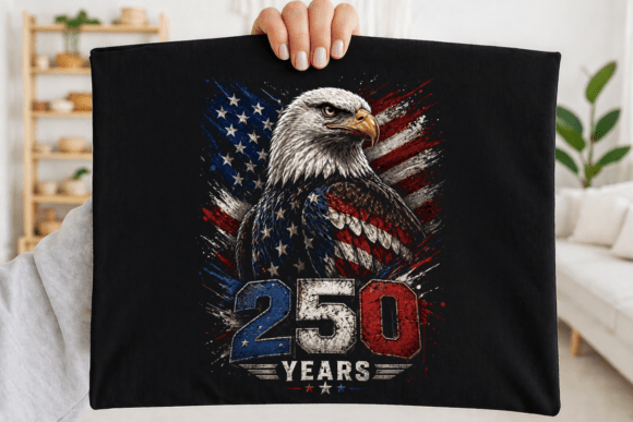 Patriotic 250 Years USA Eagle PNG: A Design Asset for Impact