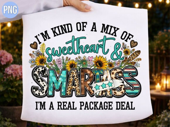 Sarcastic Western PNG: A Design Asset with Grit