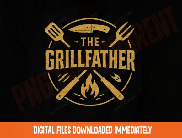 The Grillfather PNG: Elevating Your BBQ Dad Design Projects